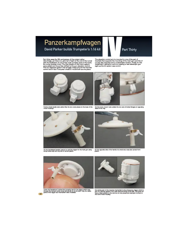AFV Modeller AFV112 numero PDF Panzerkampfwagen IV parte 30