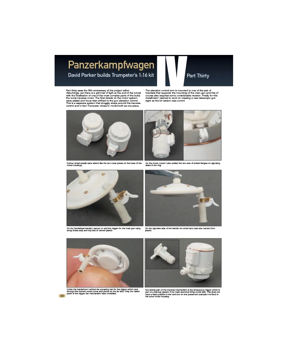 AFV Modeller AFV112 numero PDF Panzerkampfwagen IV parte 30