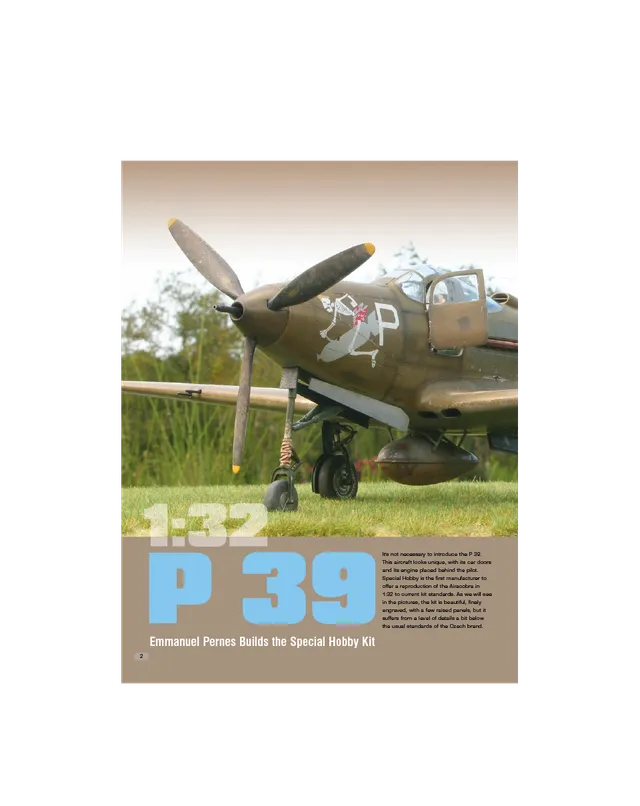 AFV Modeller AIR 25 articolo PDF P-39 copia singola