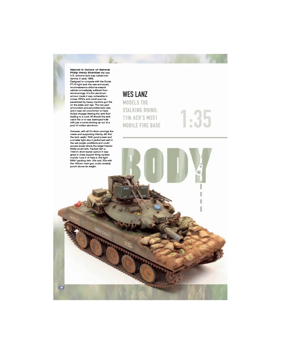 AFV Modeller AFV 133 articolo PDF Body Count