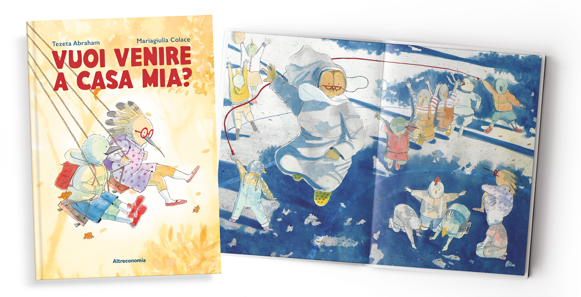 Altreconomia Vuoi venire a casa mia libro illustrato bambini
