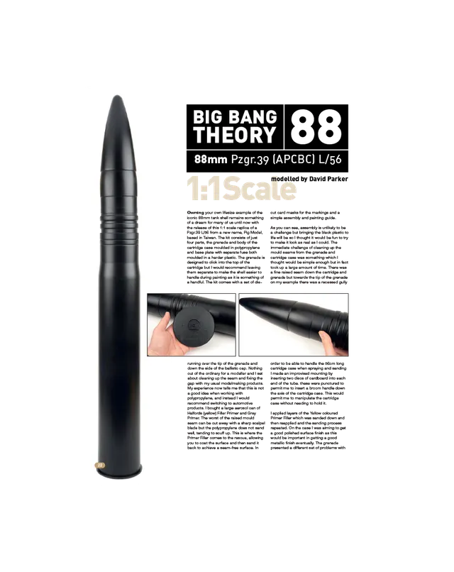 AFV Modeller AFV110 Big Bang Theory articolo PDF copia singola