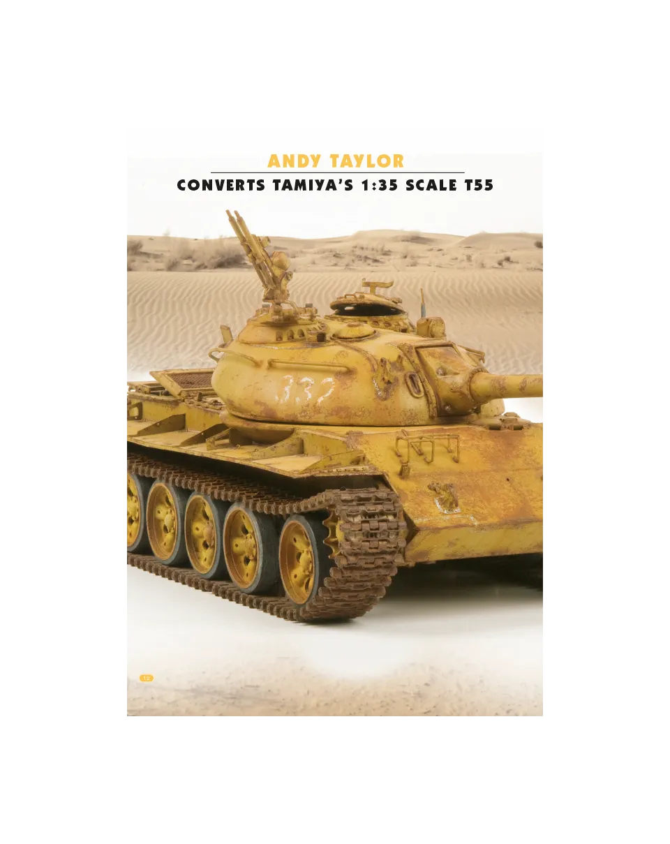 AFV Modeller AFV 65 articolo PDF T-54 copia singola