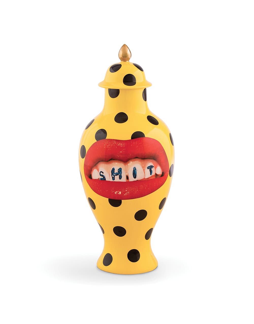 TOILETPAPER Vaso Porcellana h 46,5 cm Serpenti