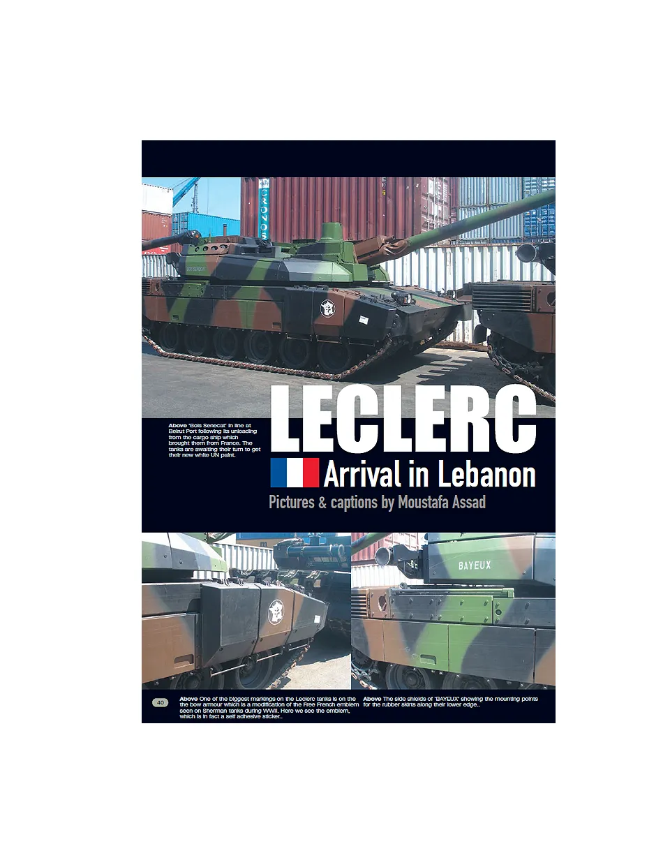 AFV Modeller Issue 36 Leclerc in Libano rivista PDF numero singolo