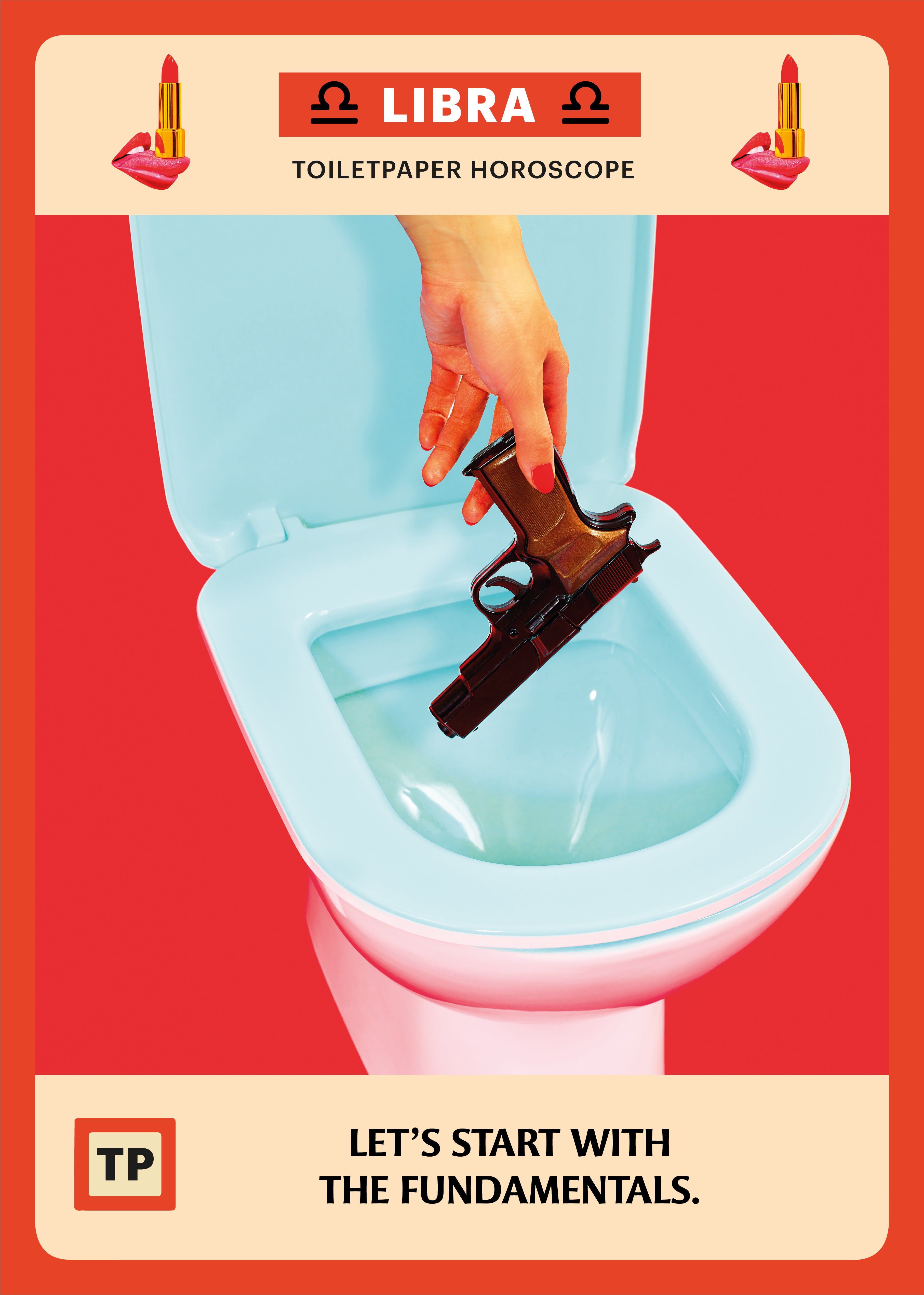 TOILETPAPER Astro Posters poster A3 Ariete