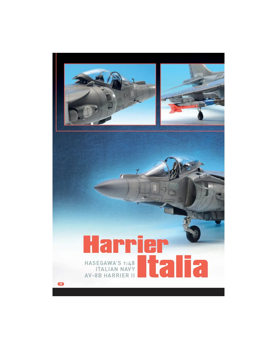 AFV Modeller AIR57 Harrier Italia articolo PDF