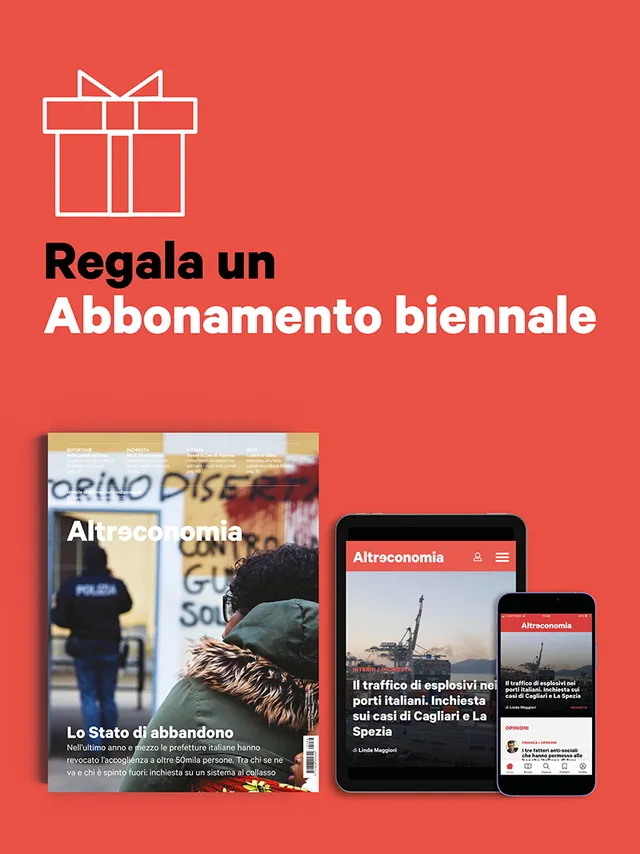 Altreconomia abbonamento biennale regalo carta+digitale