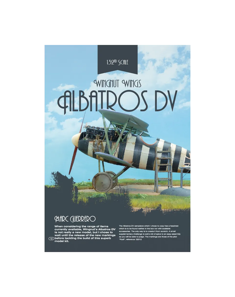 AFV Modeller AIR44 Albatros DV 1:32 articolo PDF