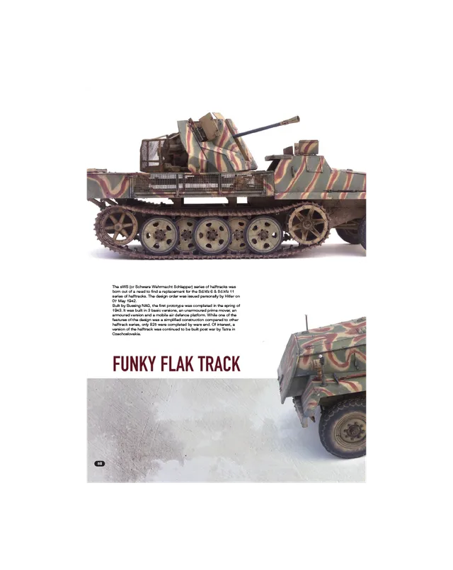 AFV Modeller AFV120 Funky Flak Track articolo PDF copia singola