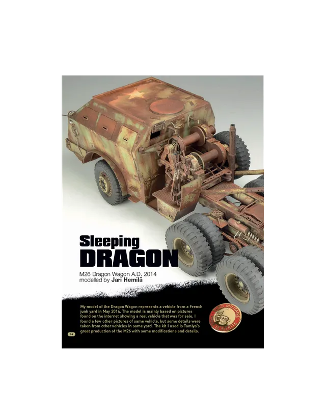 AFV Modeller AFV 79 articolo PDF Sleeping Dragon copia singola