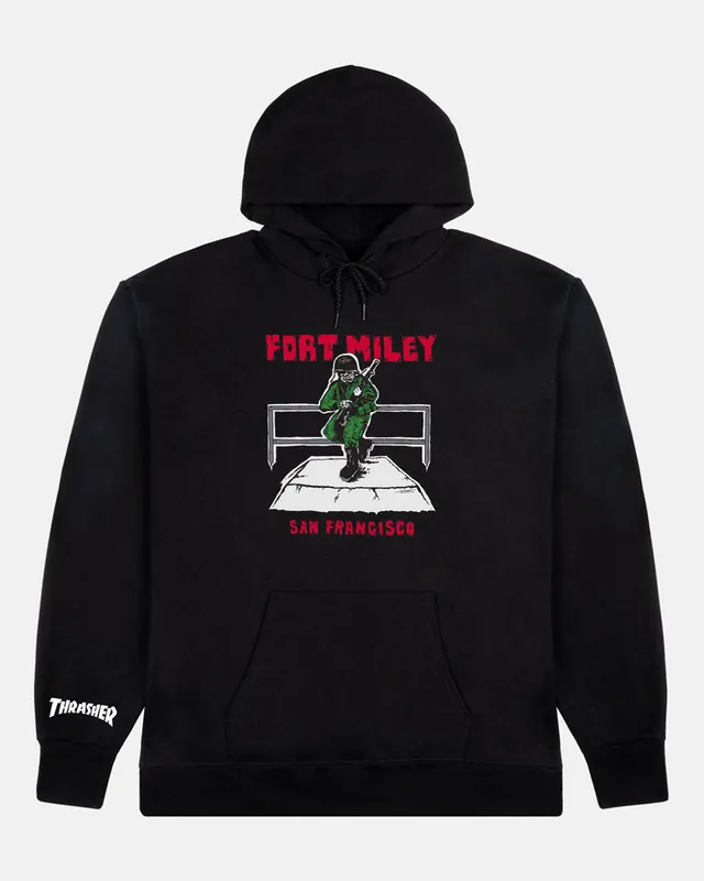 Thrasher Fort Miley Gigliotti felpa nera