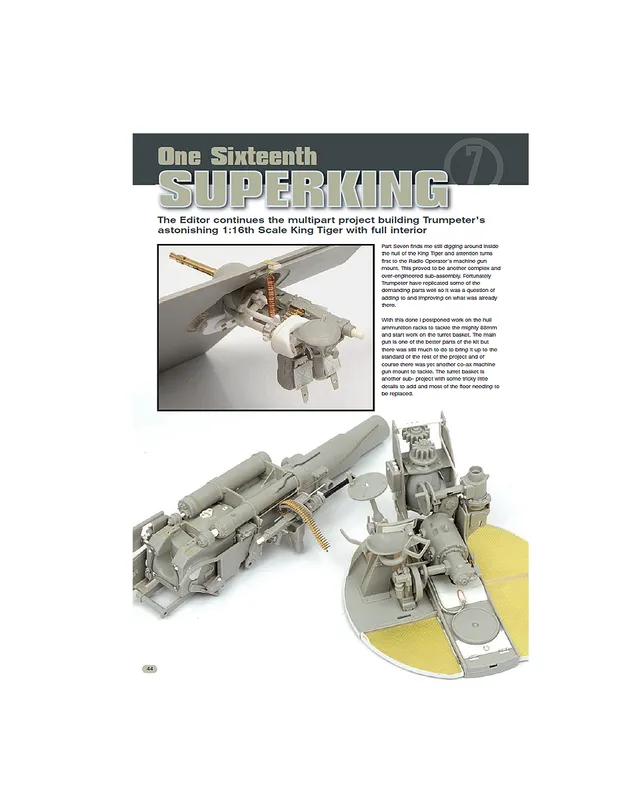 AFV Modeller 51 Superking Parte 7 articolo PDF 1:16