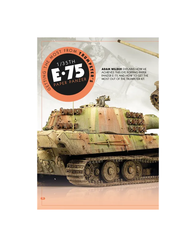 AFV Modeller AFV67 articolo PDF E-75 Wilder