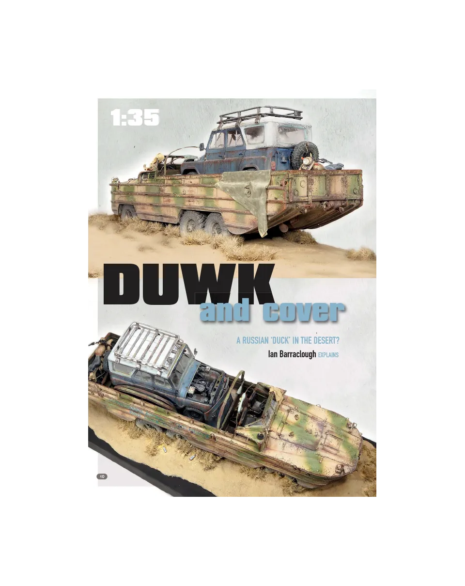 AFV Modeller AFV141 articolo PDF DUKW copertina