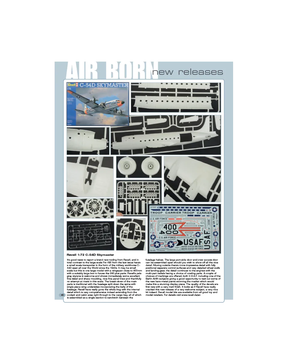 AFV Modeller AIR 62 Air Born articolo PDF copia singola aviotrasportati