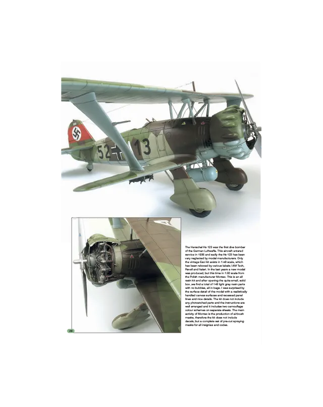 AFV Modeller AIR64 Henschel Hs 123A articolo PDF