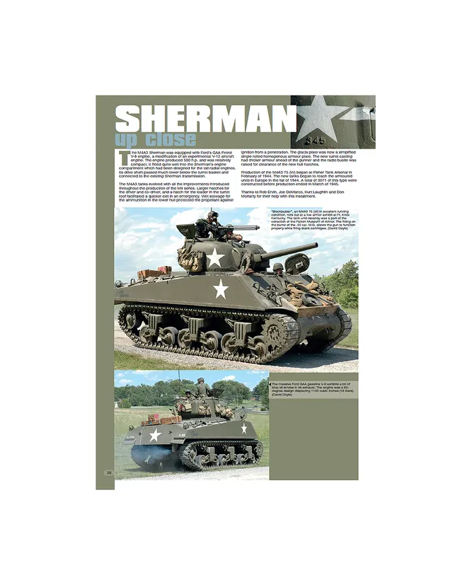 AFV Modeller Issue 60 articolo PDF Sherman Up Close