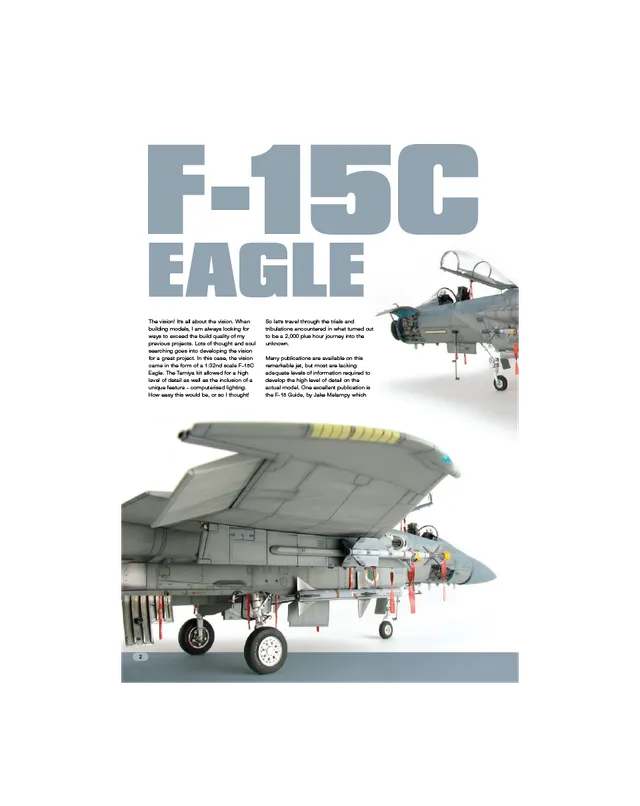 AFV Modeller AIR27 F-15C articolo PDF aerei militari