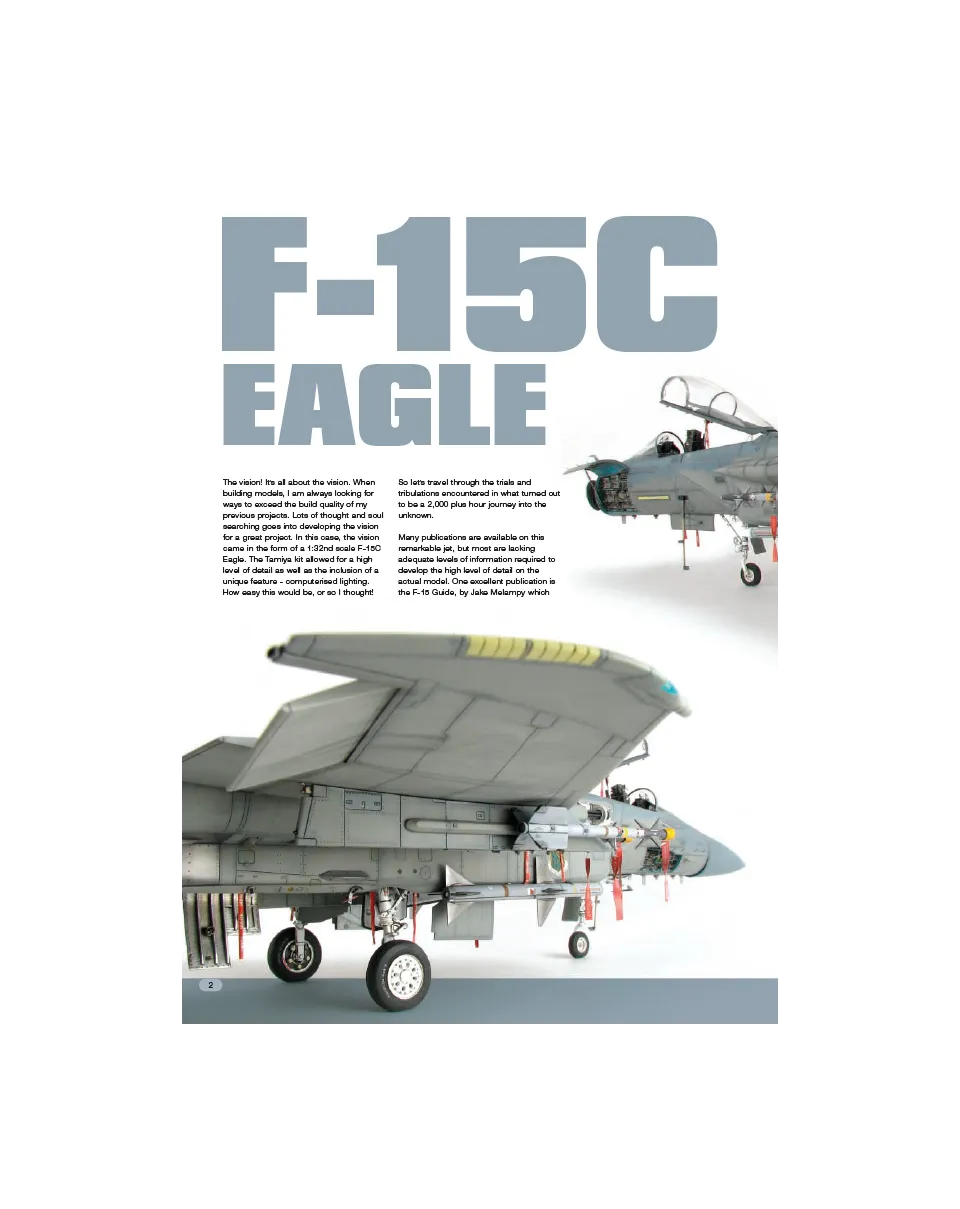 AFV Modeller AIR27 F-15C articolo PDF aerei militari