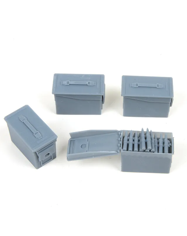 AFV Modeller 16223 cassette munizioni 1:16 Vietnam .50 Cal