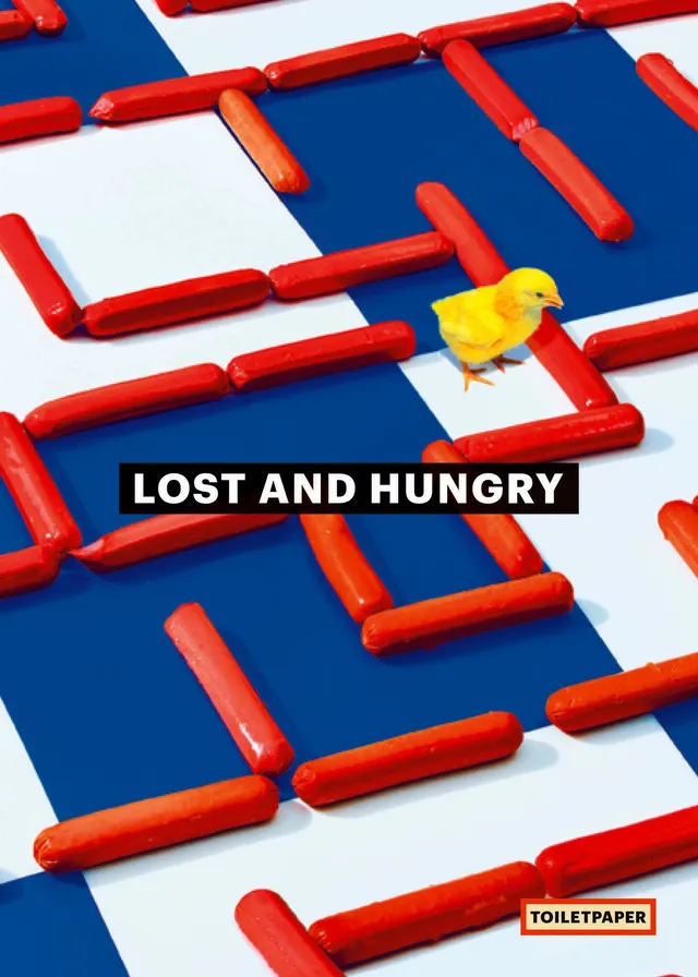 TOILETPAPER Labyrinth Poster 70x100 cm Carta Matt
