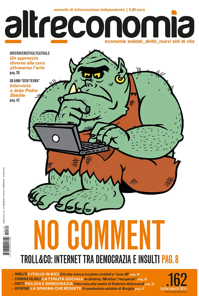 Altreconomia 162 rivista No comment copia singola