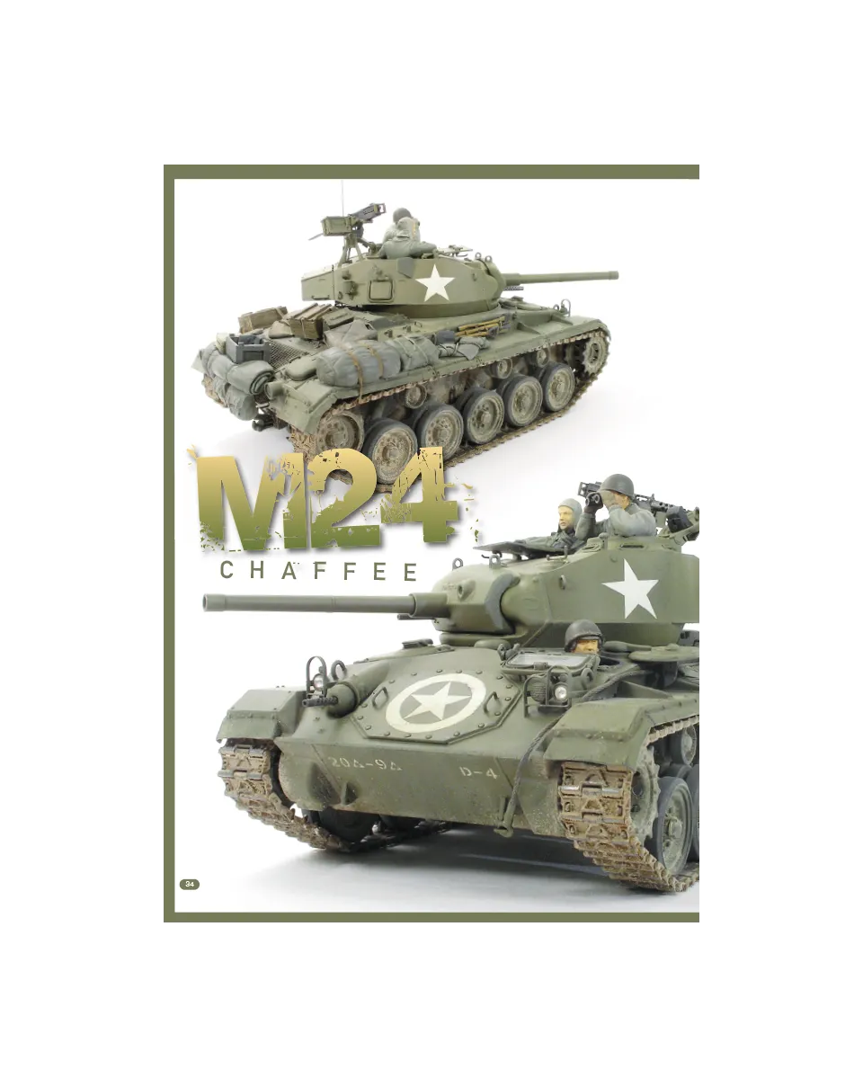AFV Modeller AFV64 Bronco M-24 Chaffee rivista PDF singola