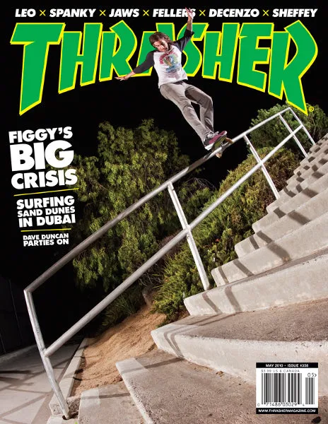 Thrasher Magazine maggio 2010 rivista numero arretrato