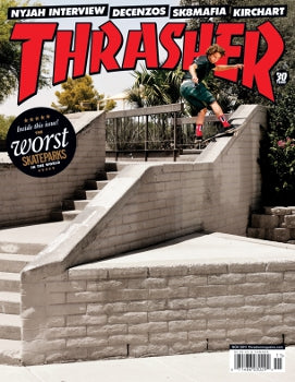 Thrasher rivista numero novembre 2011 copia singola arretrato