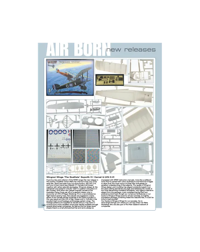 AFV Modeller AIR72 Air Borne rivista PDF aerei