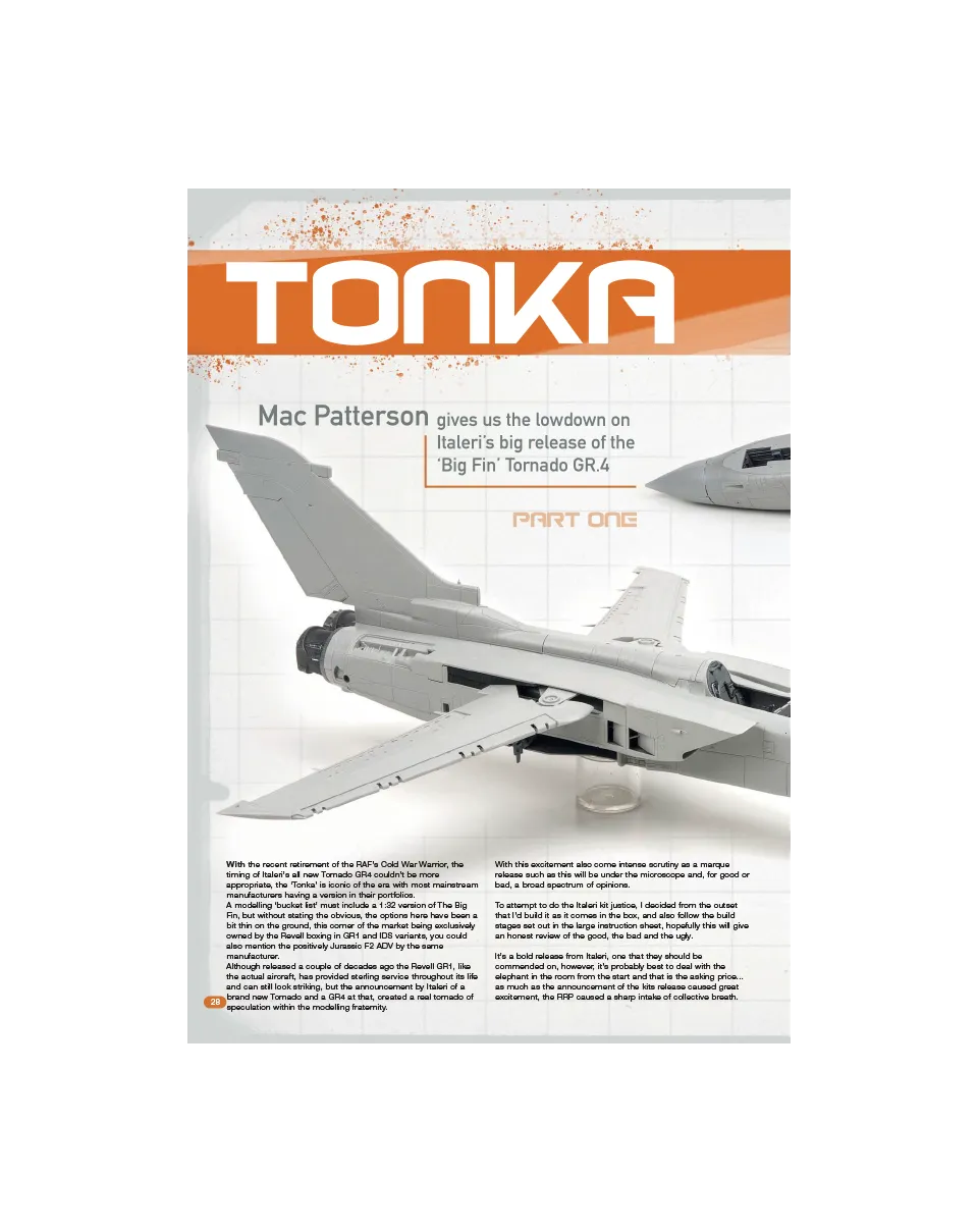AFV Modeller AIR94 Tonca 1 articolo PDF aerei militari