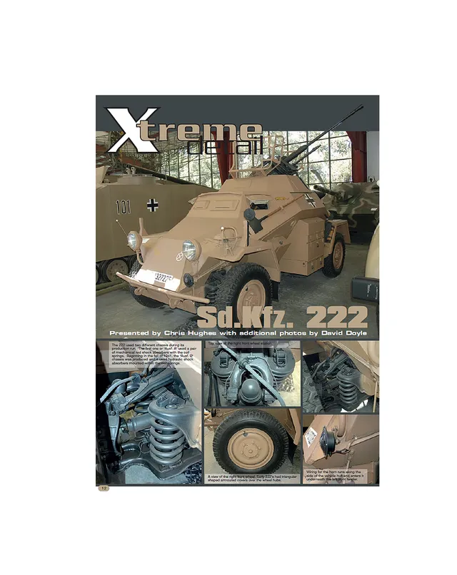 AFV Modeller 49 articolo PDF Xtreme Detail mezzi