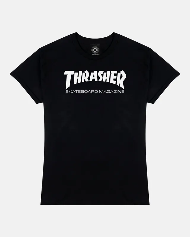 Thrasher Skate Mag t-shirt donna nera cotone