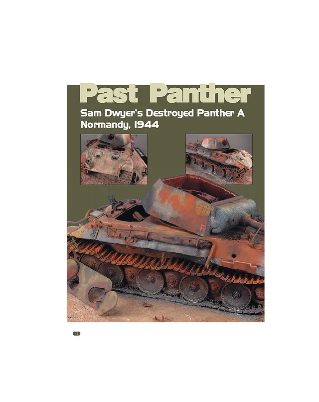 AFV Modeller Issue 38 articolo PDF Past Panther