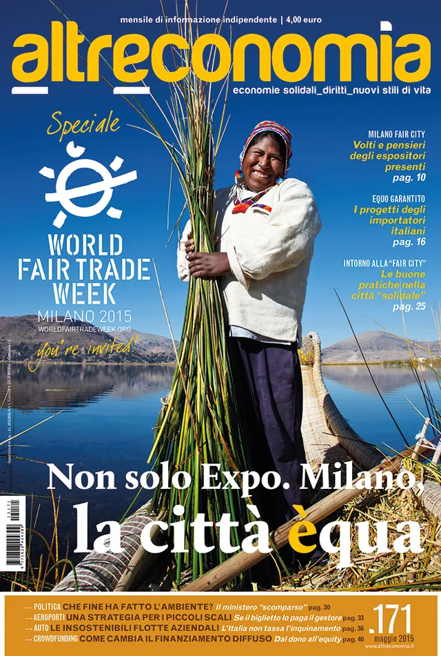 Altreconomia 171 Milano città èqua rivista copia singola