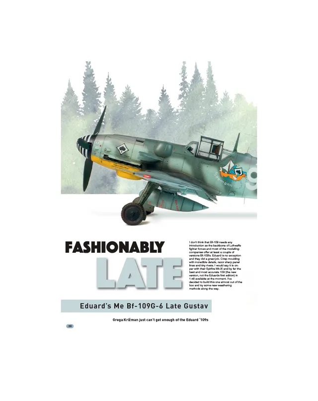 AFV Modeller AIR86 Bf-109G-6 Late articolo PDF copia singola