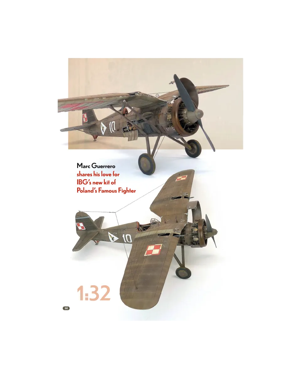 AFV Modeller AIR97 PZL 11C rivista copia singola aerei