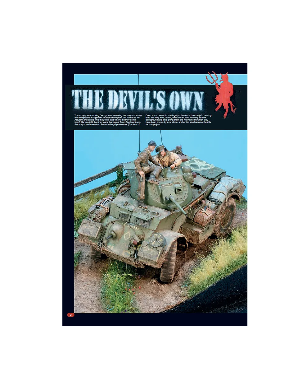AFV Modeller Issue 50 The Devil's Own rivista PDF copia singola carri