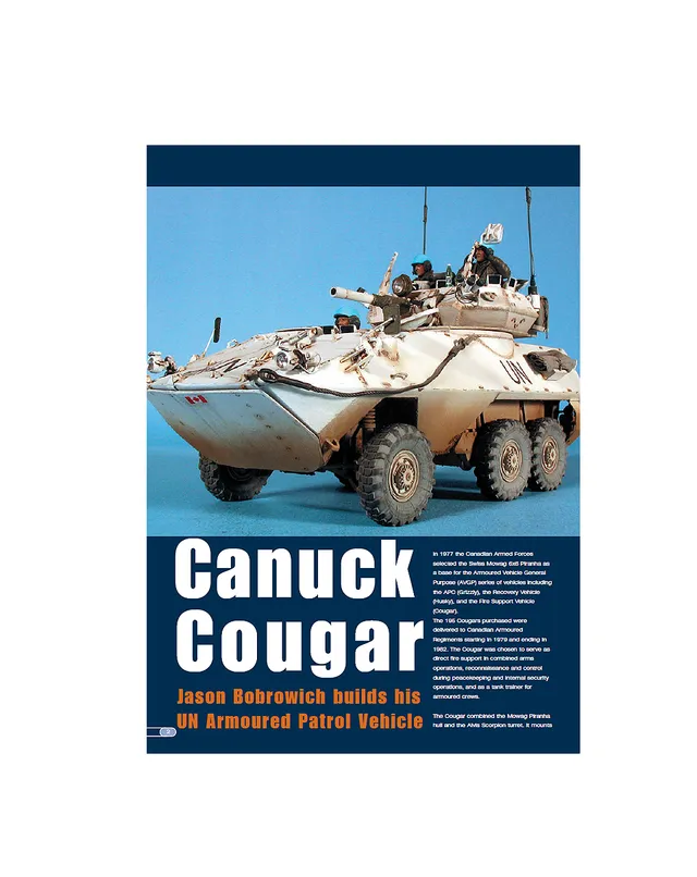 AFV Modeller Issue 20 Canuck Cougar articolo PDF