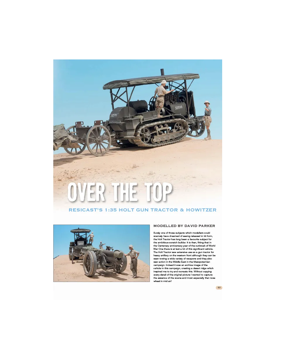 AFV Modeller AFV80 articolo PDF Over The Top