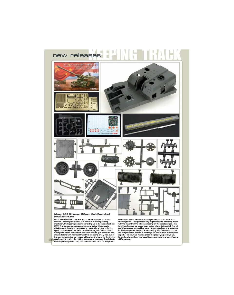 AFV Modeller AFV87 Keeping Track articolo PDF cingoli