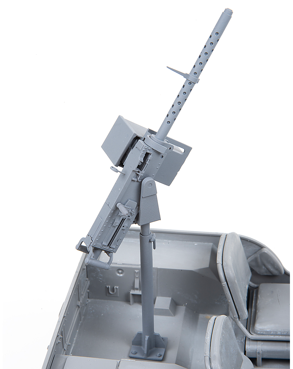 AFV Modeller 16093 LRDG/SAS M2 Browning dettaglio 1:16