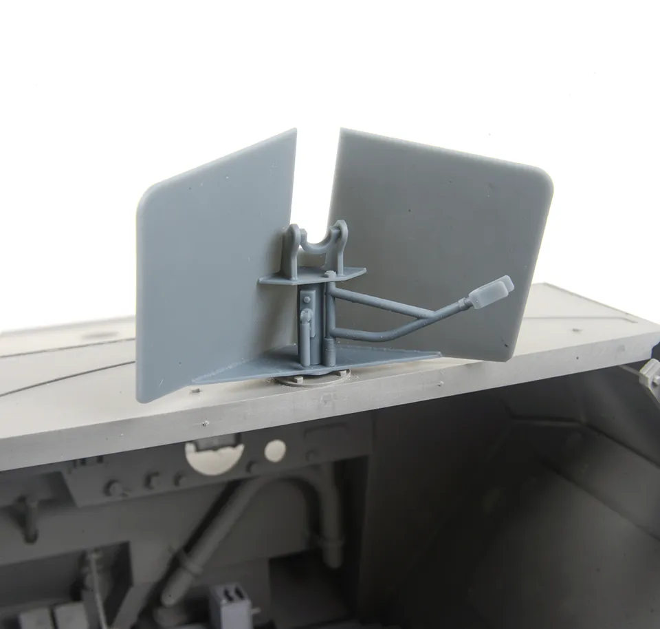 AFV Modeller 16300 dettaglio 1:16 Sd.Kfz. 250 MG34 scudo singolo