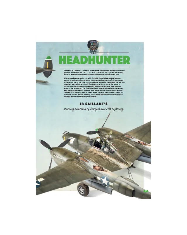 AFV Modeller AIR AIR88 Headhunter articolo PDF