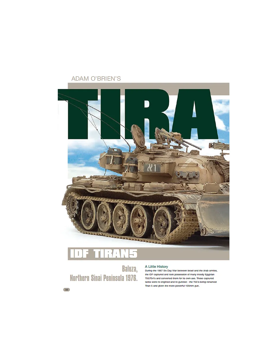 AFV Modeller Issue 37 Tiran 5 articolo PDF carro
