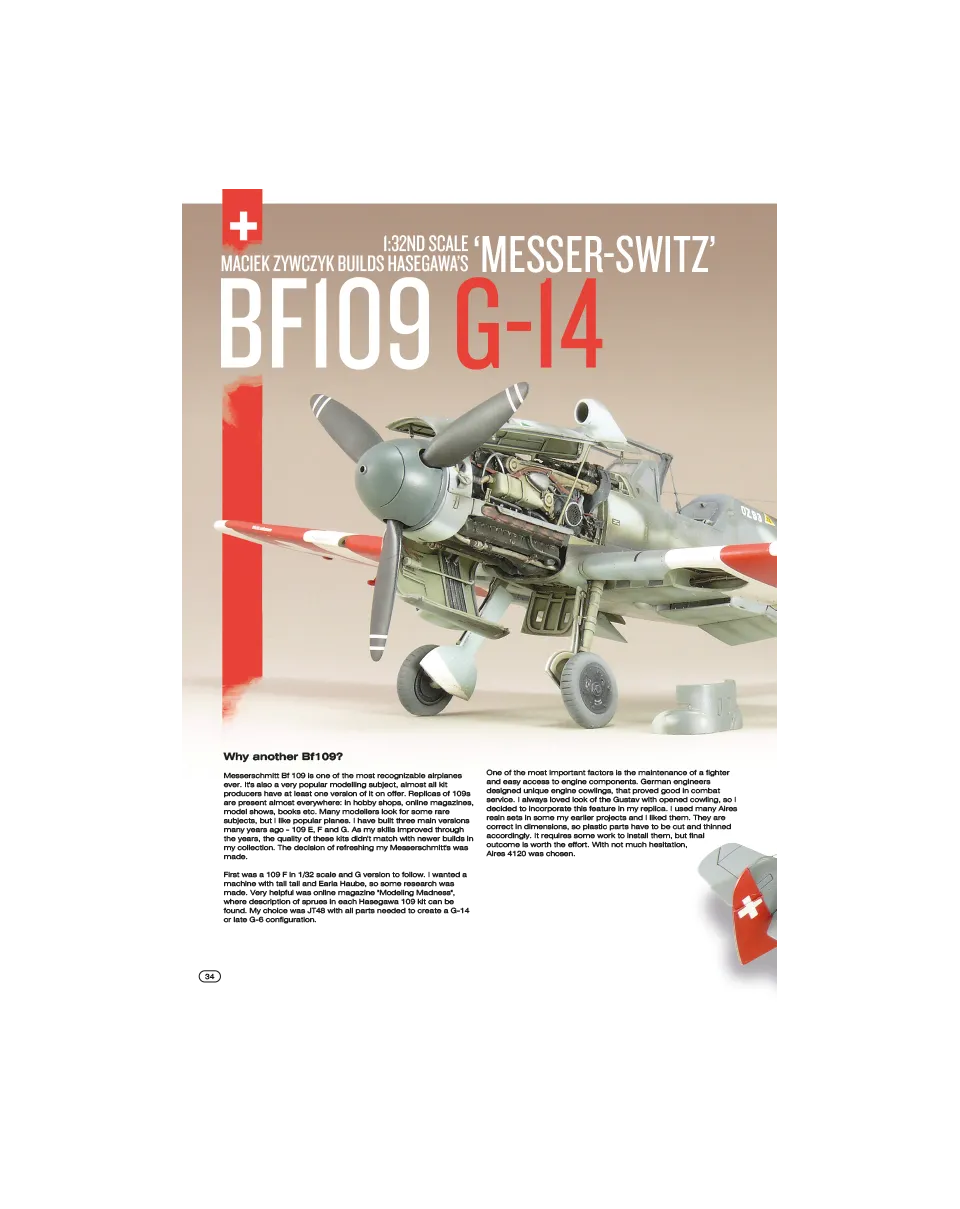 AFV Modeller AIR36 Bf 109 G-14 1:32 articolo PDF