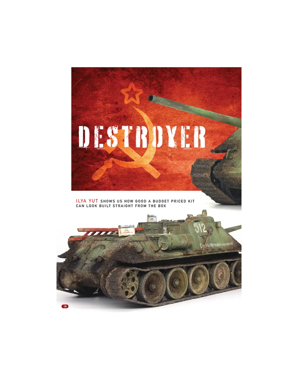 AFV Modeller AFV116 Destroyer articolo PDF copia singola