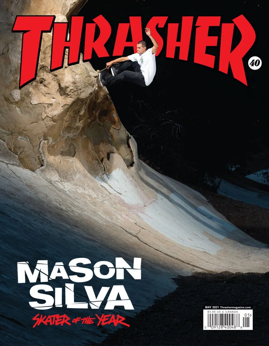 Thrasher Magazine Maggio 2021 rivista copia singola SOTY Silva