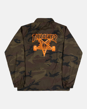 Thrasher Skategoat Coach Jacket giacca mimetica nylon